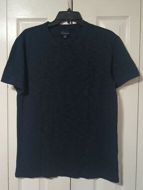 Club Monaco Men's Dark Navy Crewneck Tee